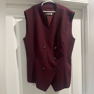 Jil Sander Button Down Vest